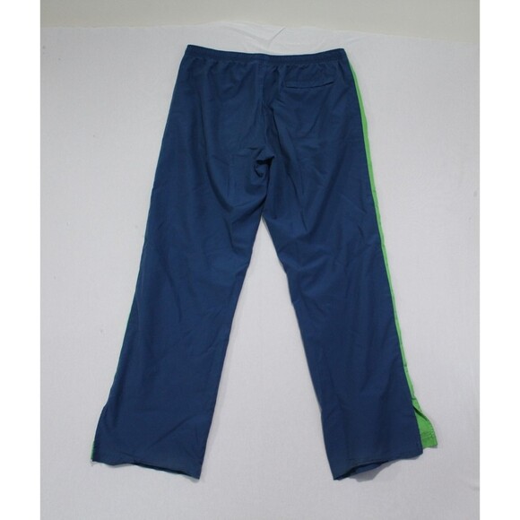 Nike Men Blue Vintage Wind Breaker Pants V Cut Ankle Size Large - Picture 12 of 12
